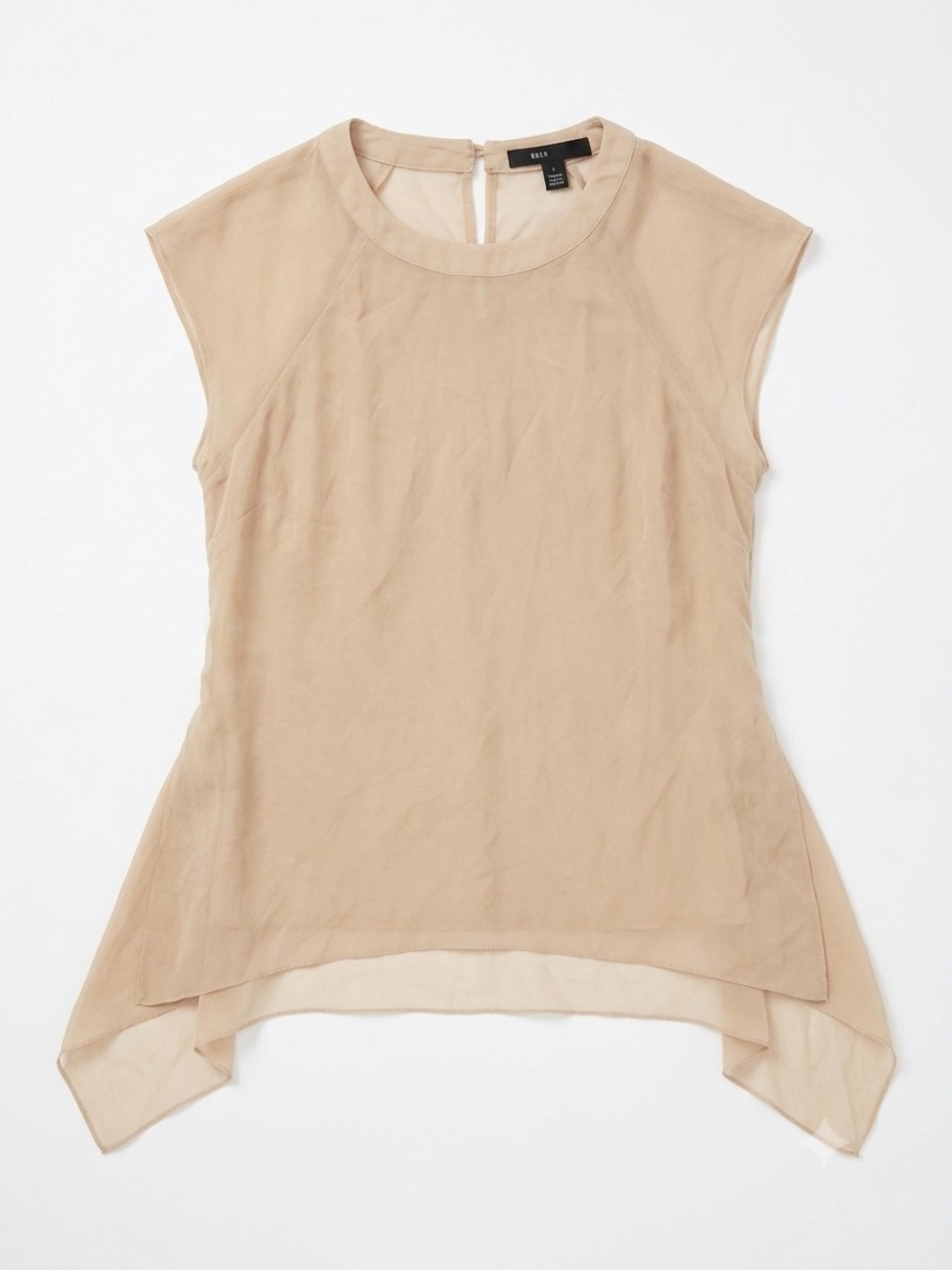 BCBGMaxazria - Sammie - Light Pink 100% Silk Shirt - Size XS